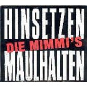 Die Mimmi's 'Hinsetzen Maulhalten'  CD
